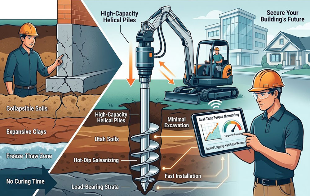 The Latest Innovations in Helical Pier Technology